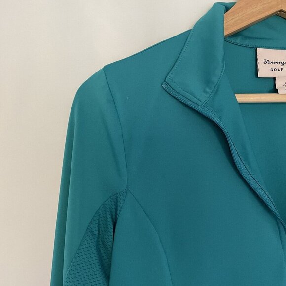 Tommy Bahama Golf & Tennis Womens Long Sleeve Quarter-Zip Top size small - Picture 2 of 9